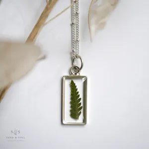 Large Rectangle Pendant