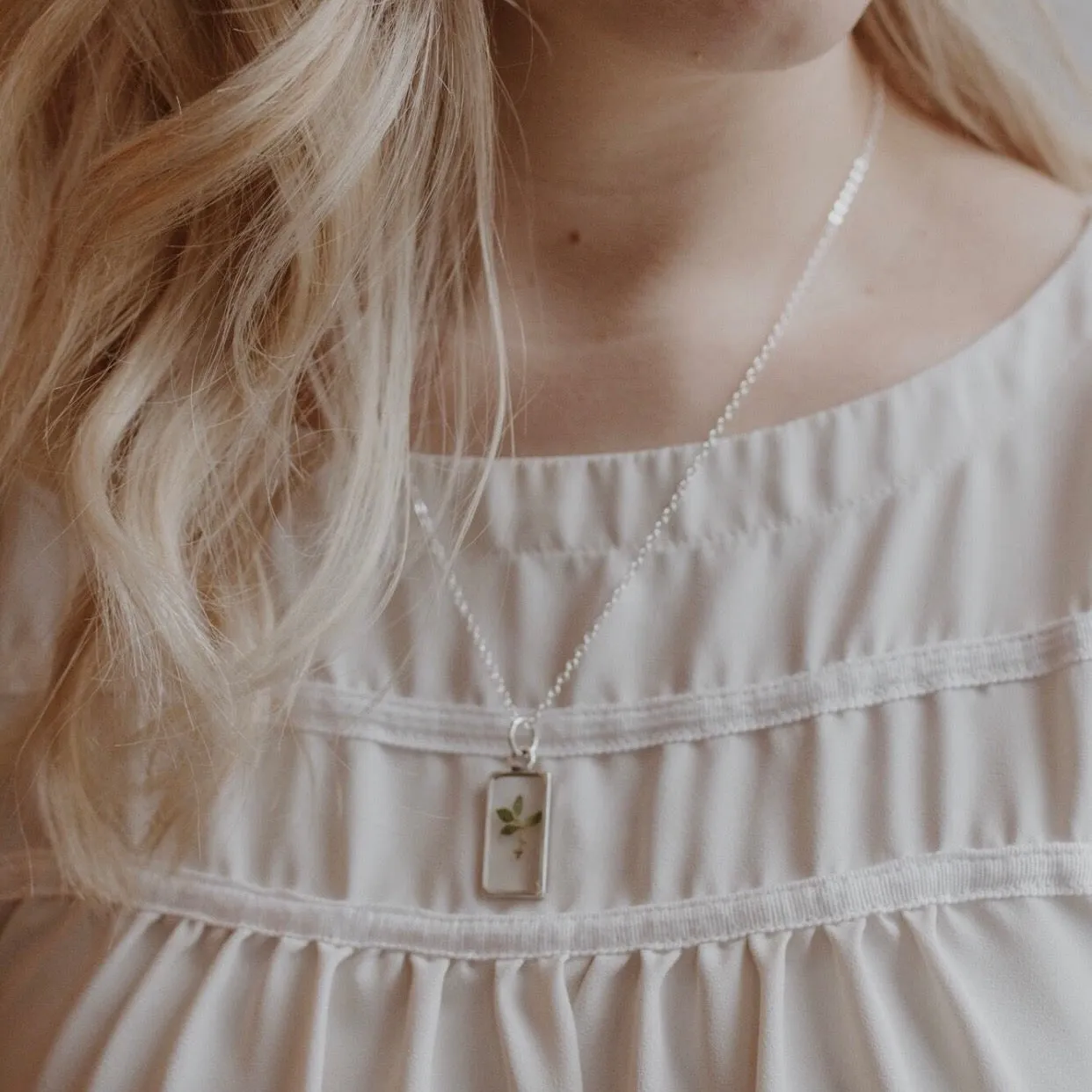 Large Rectangle Pendant