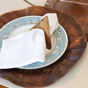 Large Round Fluted Platter