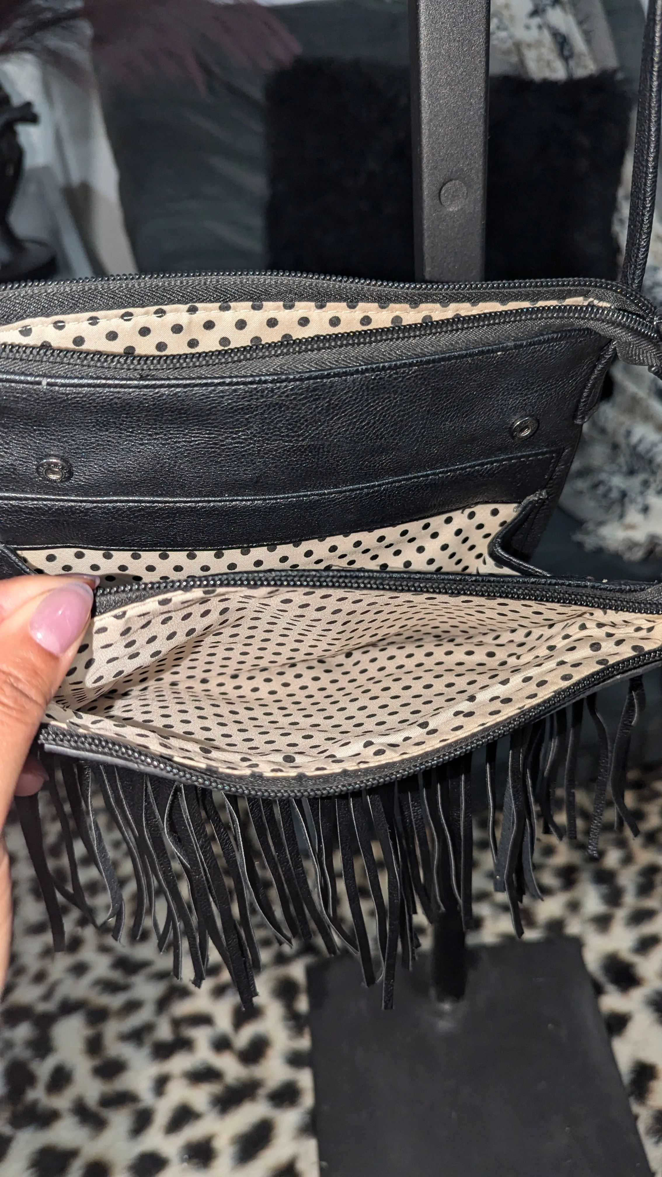 Last Call Fringe Purse