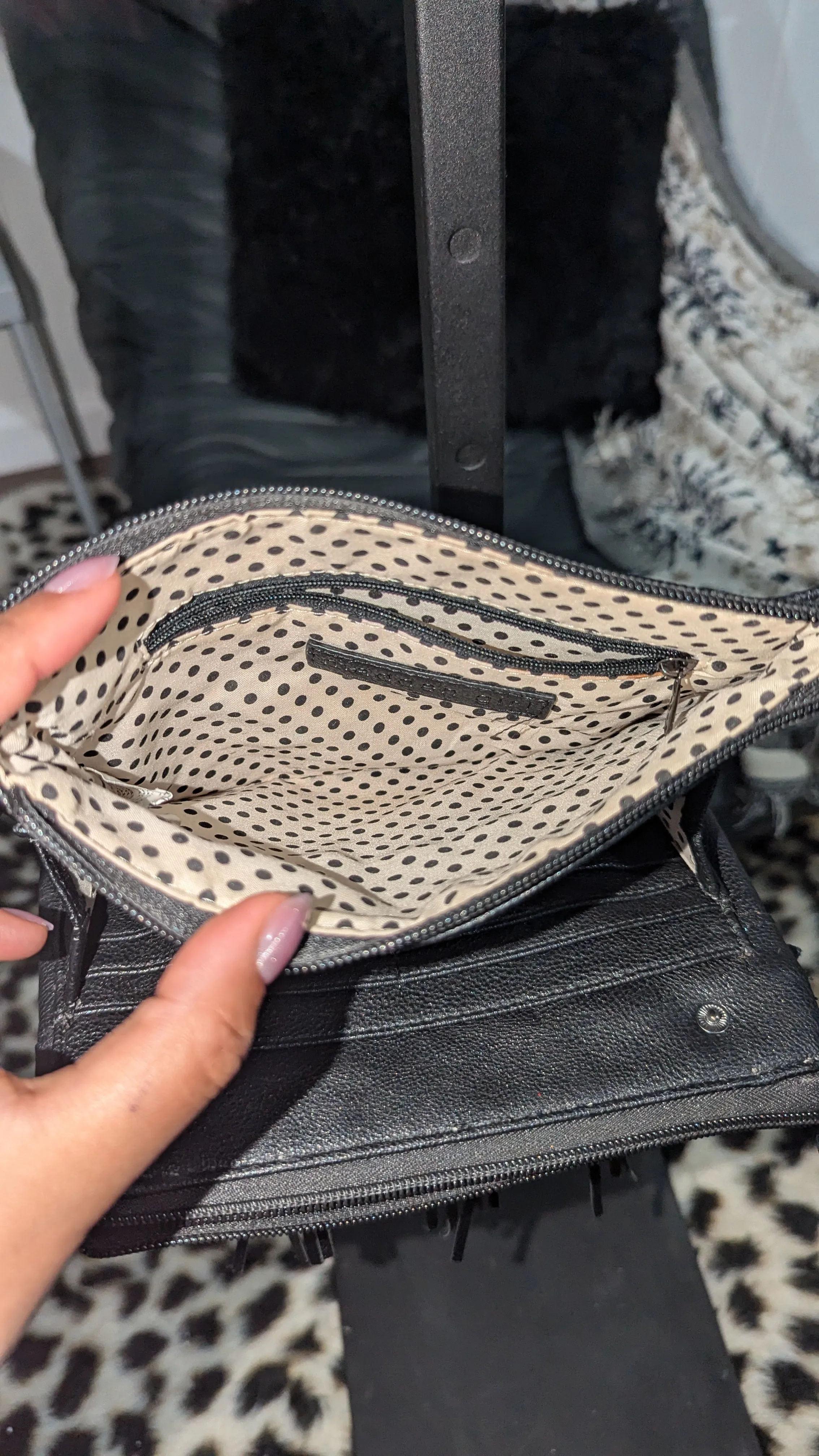 Last Call Fringe Purse