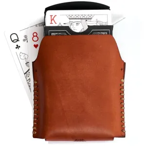Leather Playing Card Case
