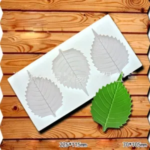 LEAVES CHOCOLATE CAGE/TOPPER MOULD (CLEAR)