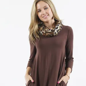 Leopard Infinity Scarf