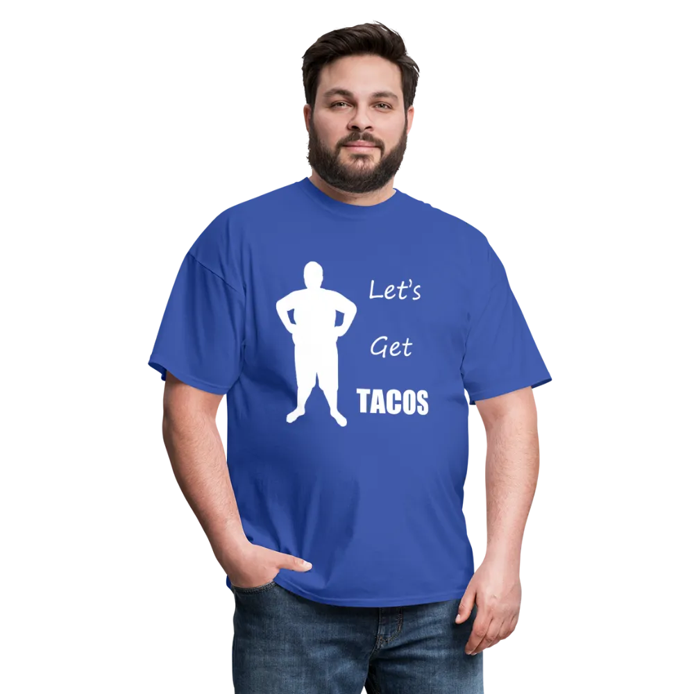 Let's Get Tacos Tee White Image (Up to 6xl)