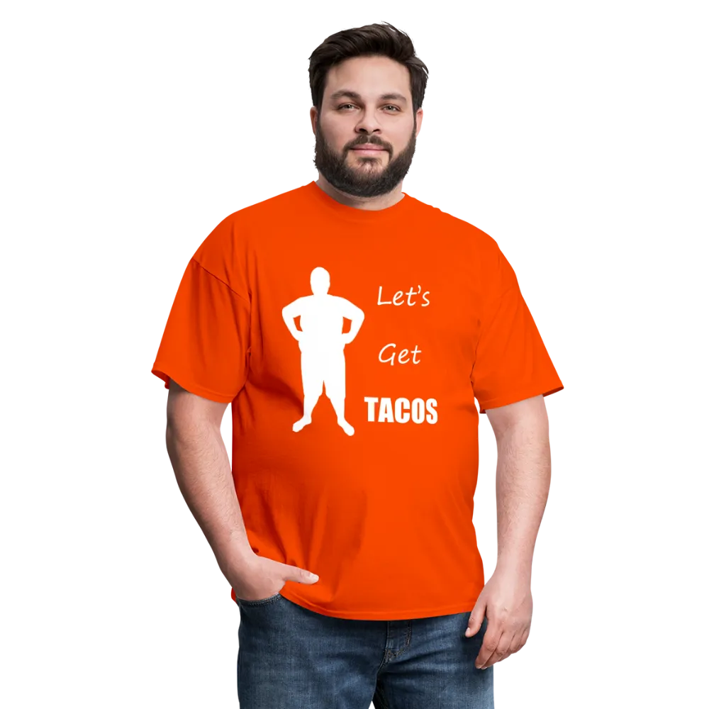 Let's Get Tacos Tee White Image (Up to 6xl)