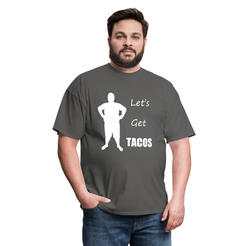 Let's Get Tacos Tee White Image (Up to 6xl)