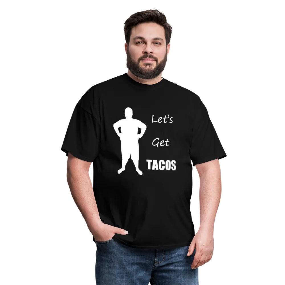 Let's Get Tacos Tee White Image (Up to 6xl)