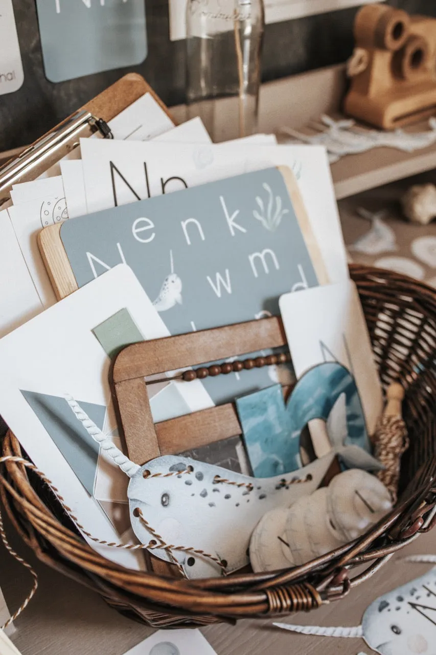 Letter Baskets