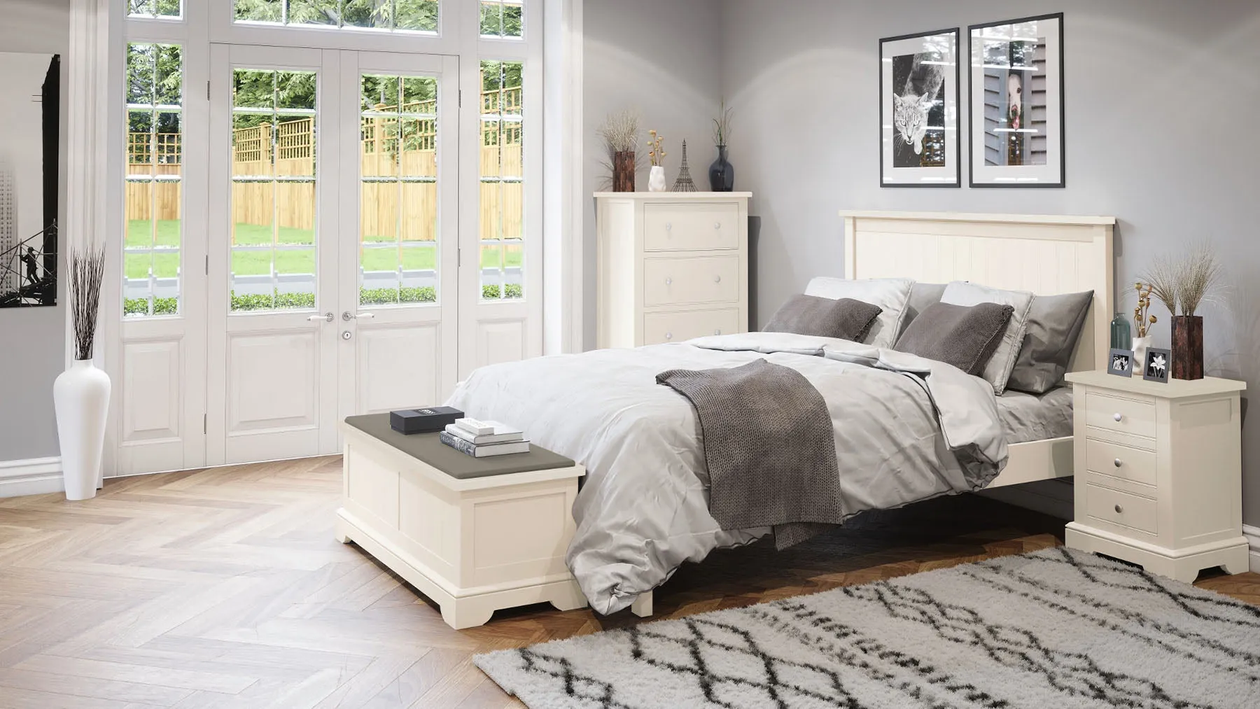 Lilibet 4 Drawer Tall Chest Of Drawers