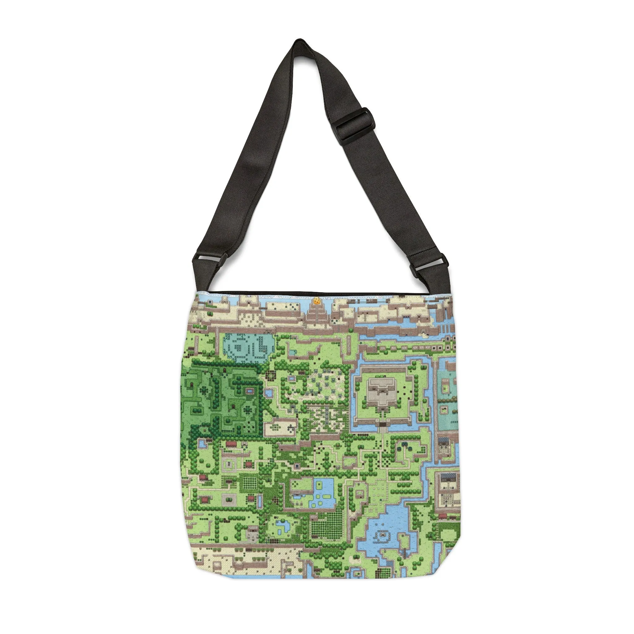 Link's Awakening Map Adjustable Tote Bag