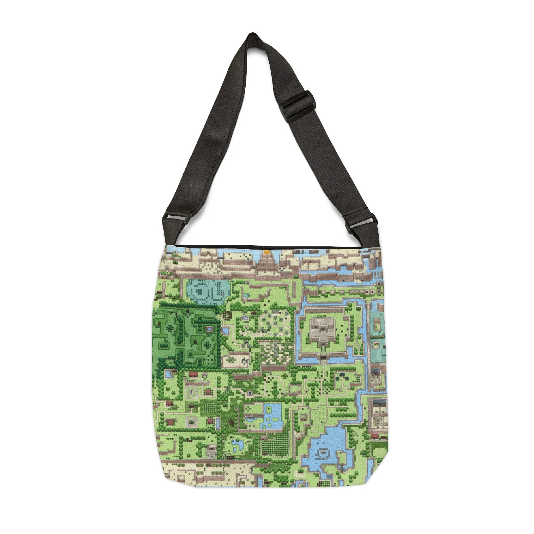 Link's Awakening Map Adjustable Tote Bag
