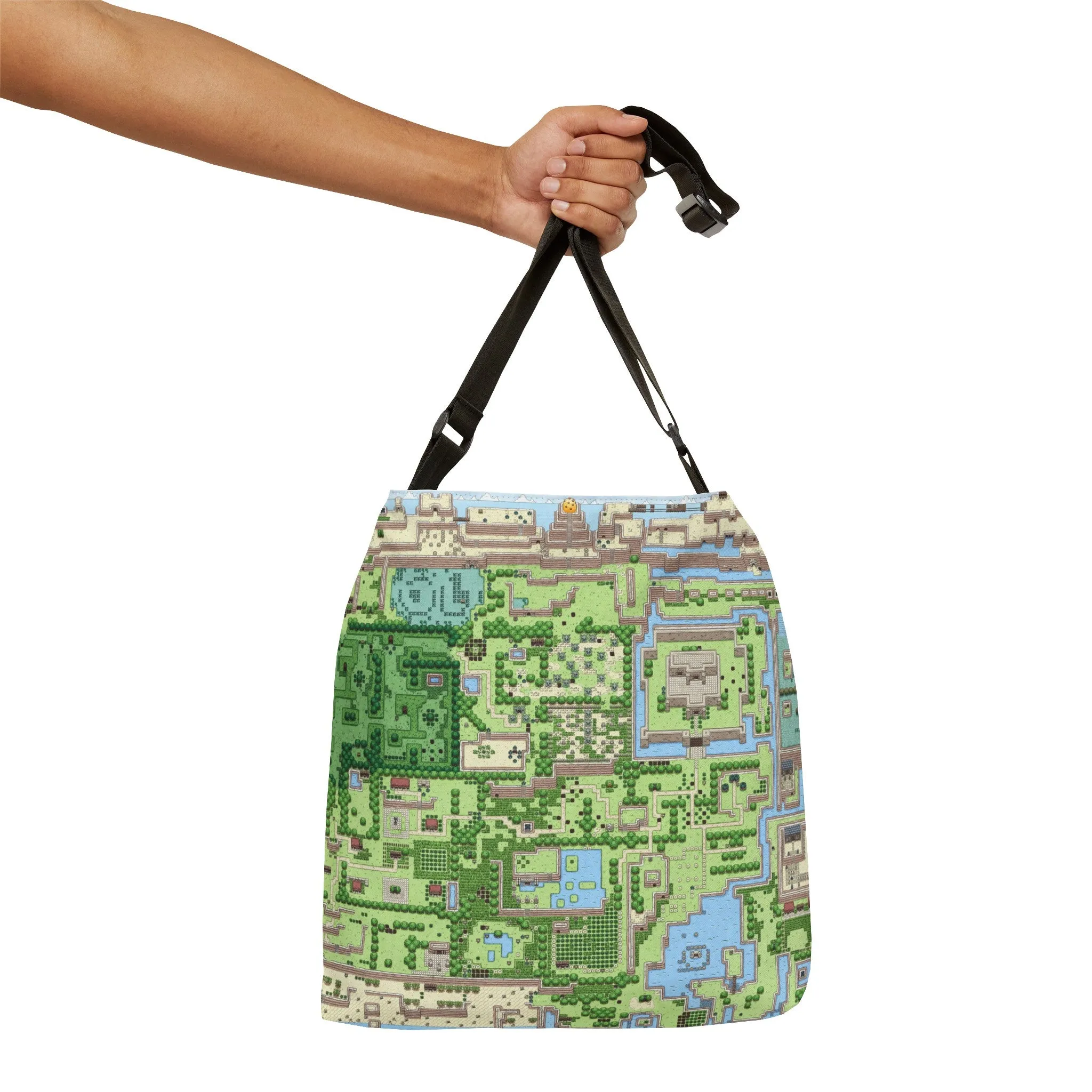 Link's Awakening Map Adjustable Tote Bag
