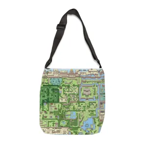 Link's Awakening Map Adjustable Tote Bag
