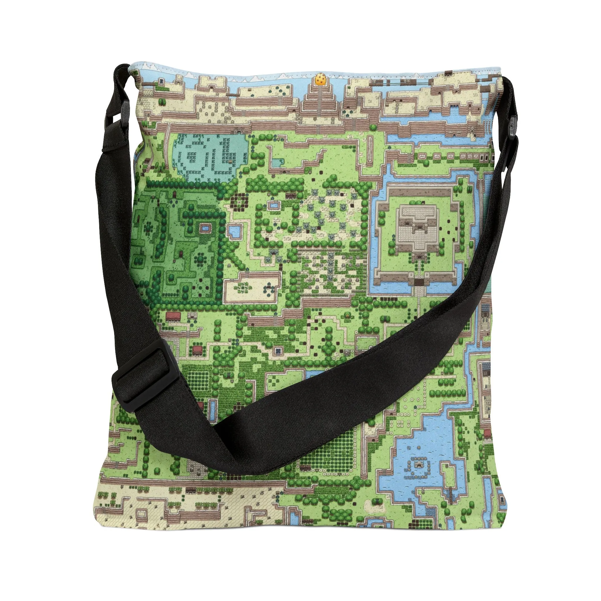 Link's Awakening Map Adjustable Tote Bag
