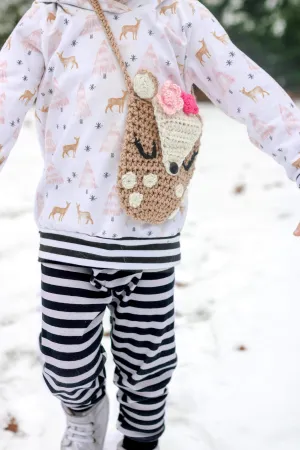 Little Girl Purse | Deer Crochet Purse
