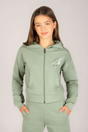Logo Zip Hoodie