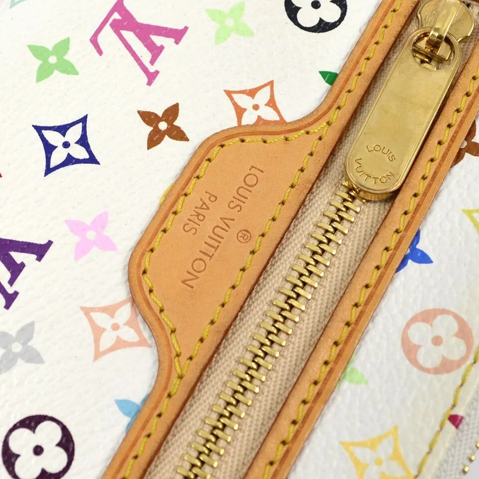 Louis Vuitton Multicolor Pochette MM Coin Purse Wallet M60028 MI0090 112374