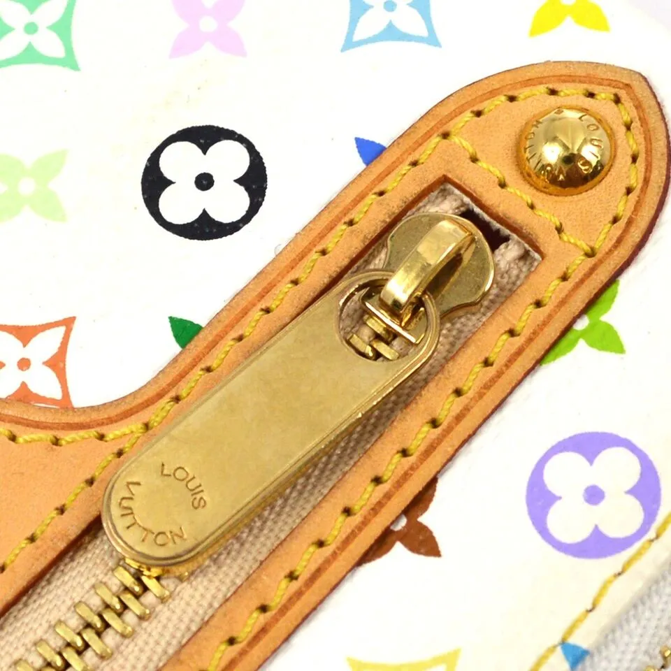 Louis Vuitton Multicolor Pochette MM Coin Purse Wallet M60028 MI0090 112374
