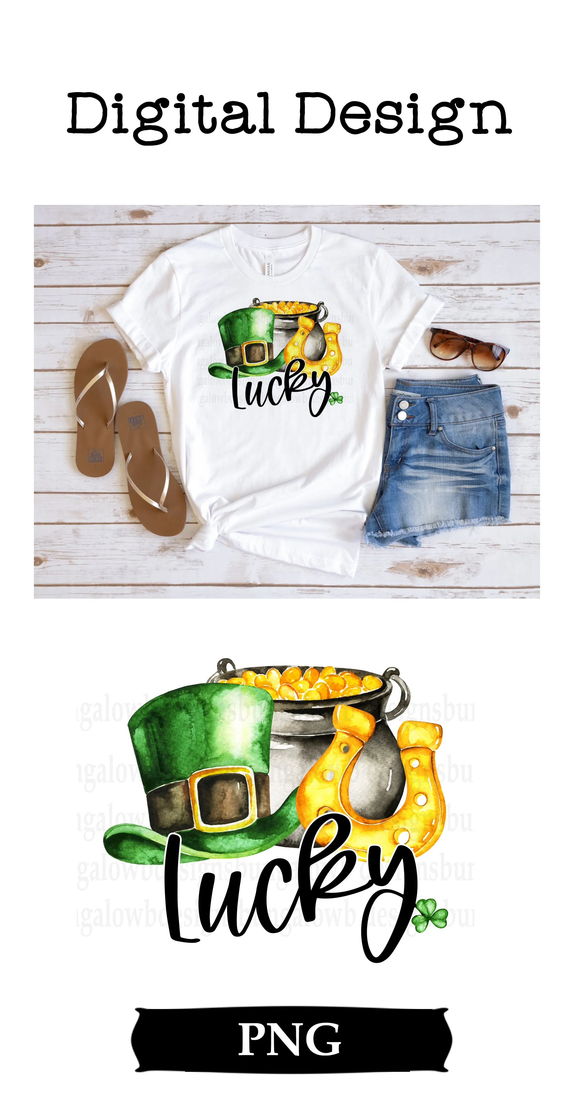 Lucky St. Patrick's Day Digital Download