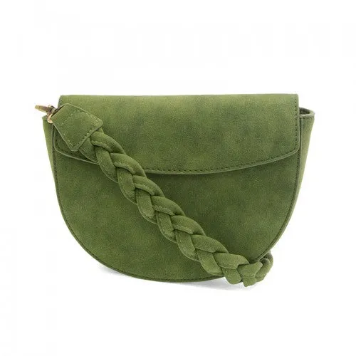 Luna Crescent Crossbody with Braided Strap