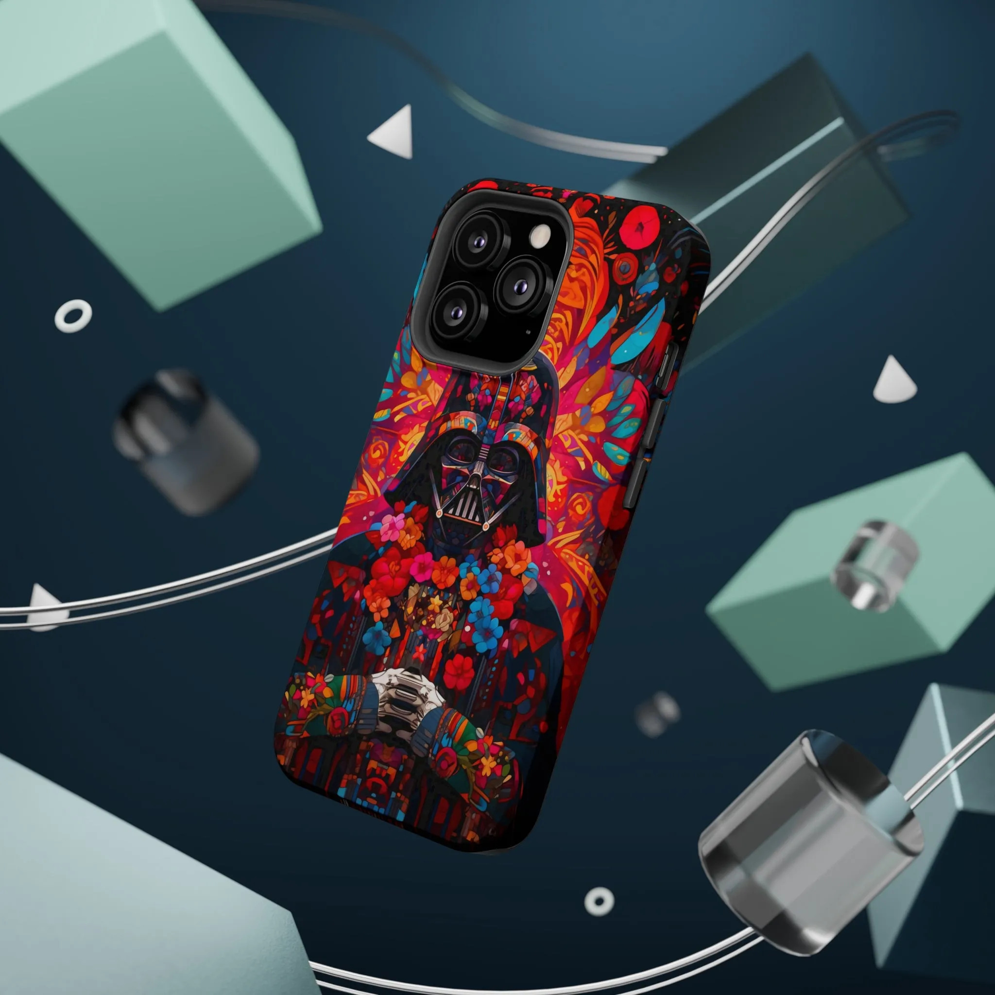 MagSafe Tough iPhone Case - Darth Vader Dia De Los Muertos