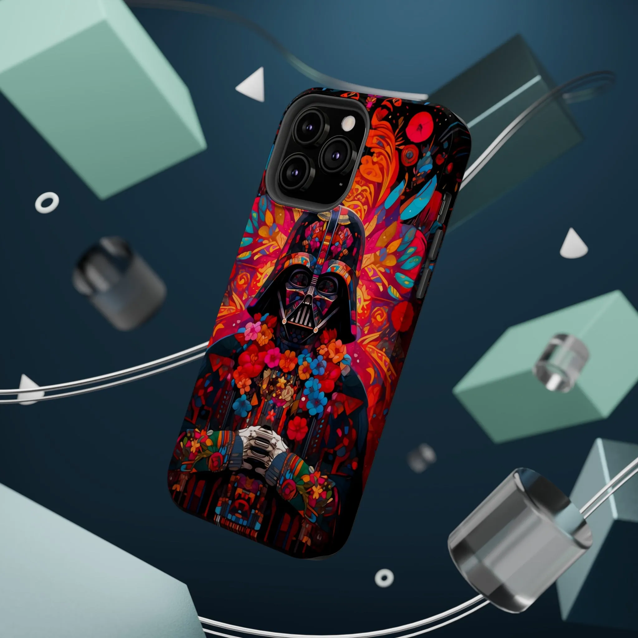 MagSafe Tough iPhone Case - Darth Vader Dia De Los Muertos
