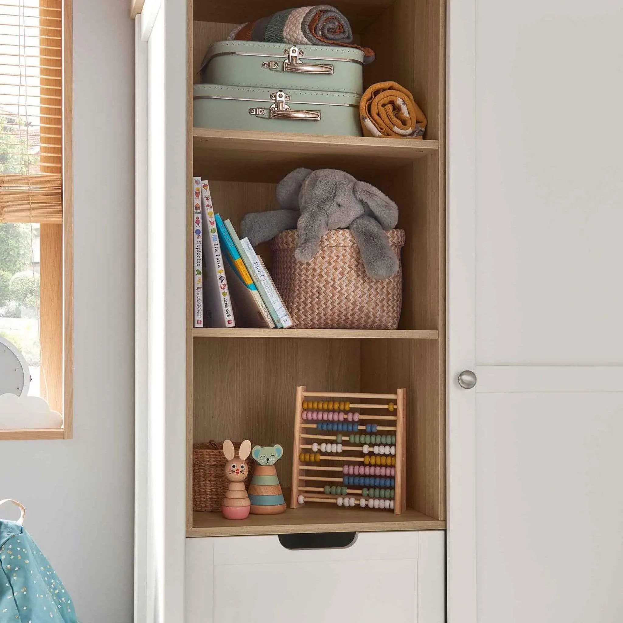 Mamas & Papas Harwell 3 Piece Cotbed Range White/Natural