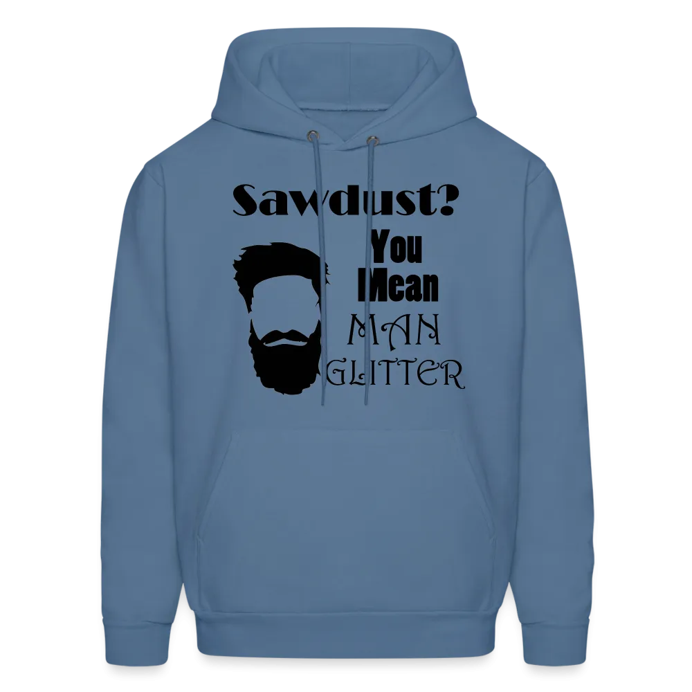 Man Glitter Hoodie Dark Image (Up to 5xl)