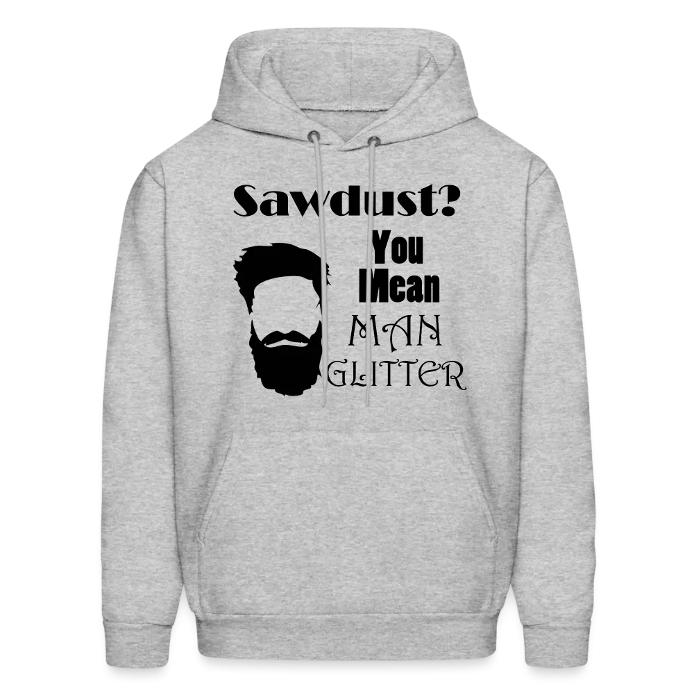 Man Glitter Hoodie Dark Image (Up to 5xl)