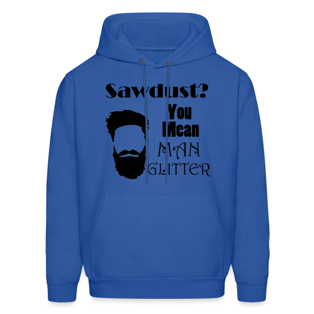 Man Glitter Hoodie Dark Image (Up to 5xl)