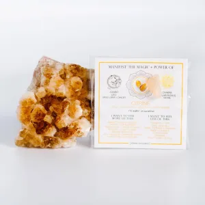 MANIFEST THE MAGIC   POWER OF YOUR CRYSTAL CITRINE