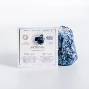 MANIFEST THE MAGIC   POWER OF YOUR CRYSTAL LAPIS LAZULI