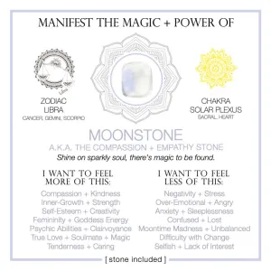 MANIFEST THE MAGIC   POWER OF YOUR CRYSTAL MOONSTONE