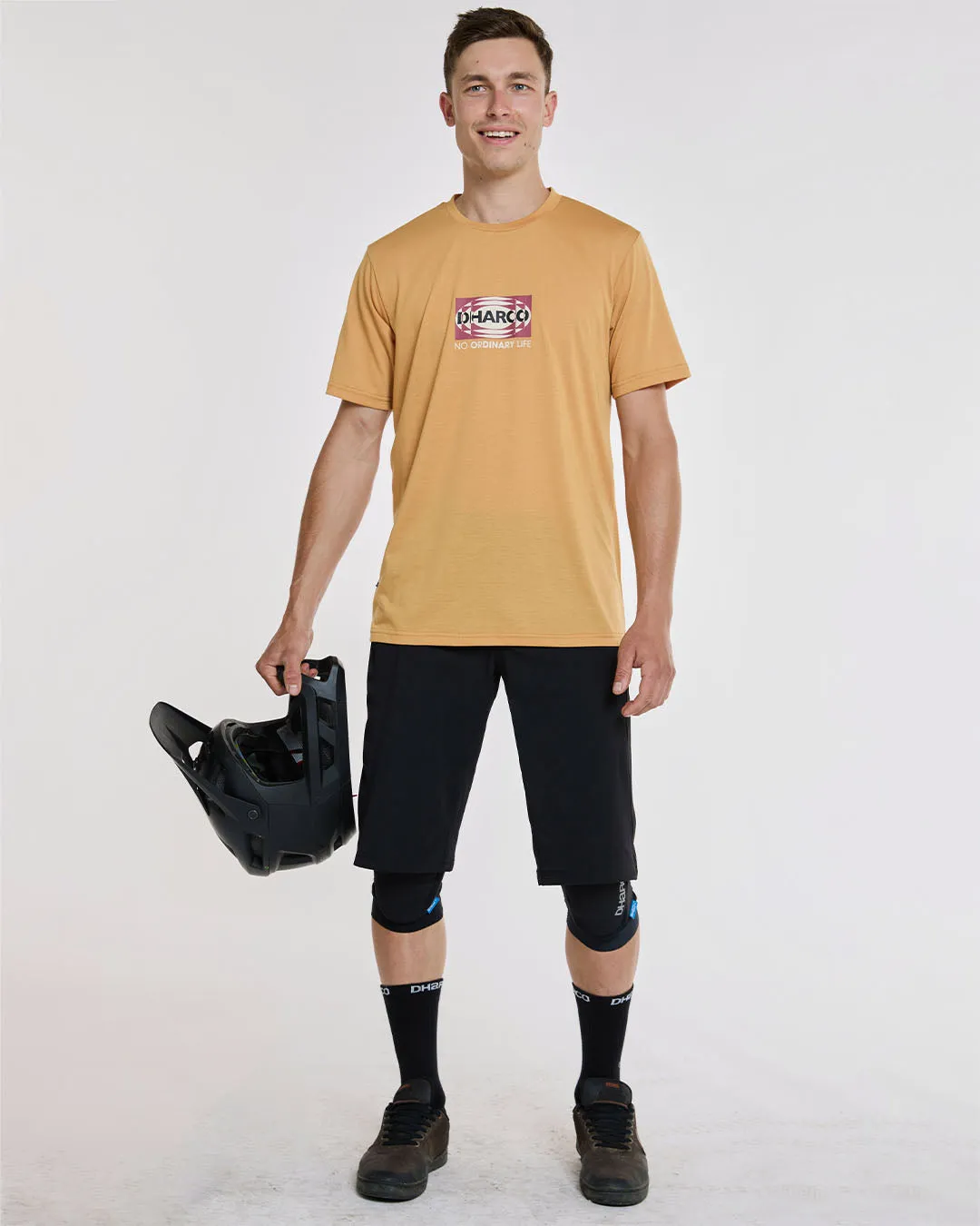 Mens Short Sleeve Tech Tee | Golden
