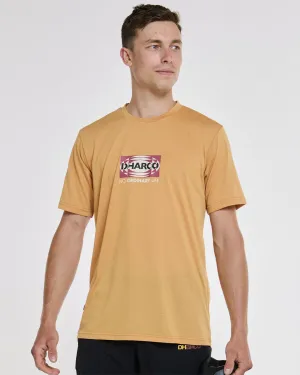 Mens Short Sleeve Tech Tee | Golden