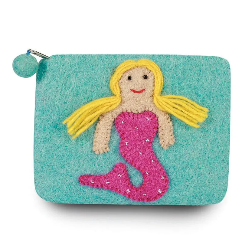 Mermaid Design Coin Purse