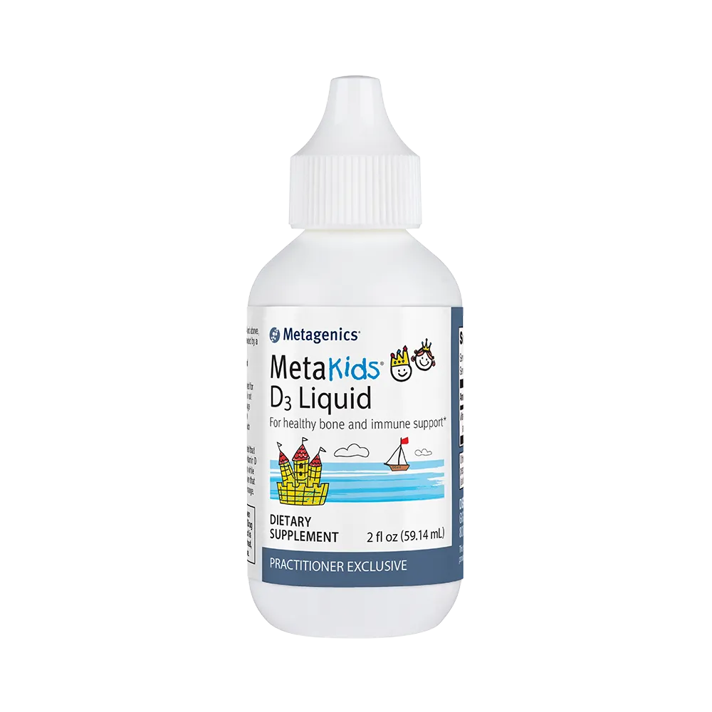 MetaKids™ D3 Liquid <br>For healthy bone and immune support*
