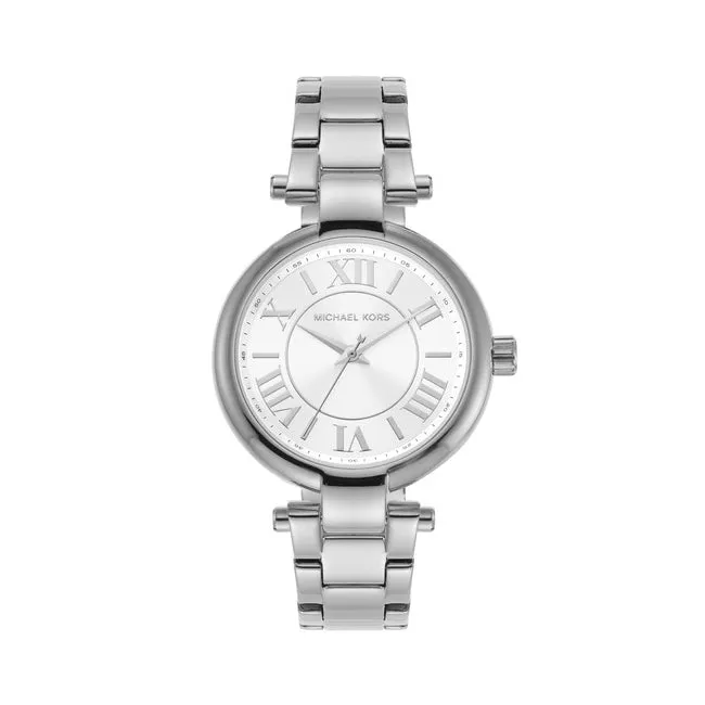 Michael Kors Laney Women's Silver Stainless Steel Watch