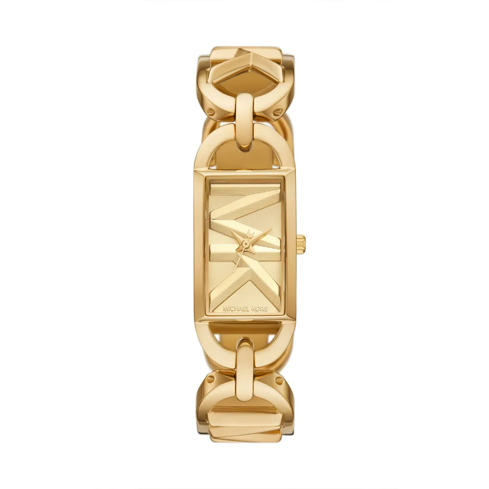 Michael Kors MK Empire Women's Gold-Tone Stainless Steel Watch - MK7406