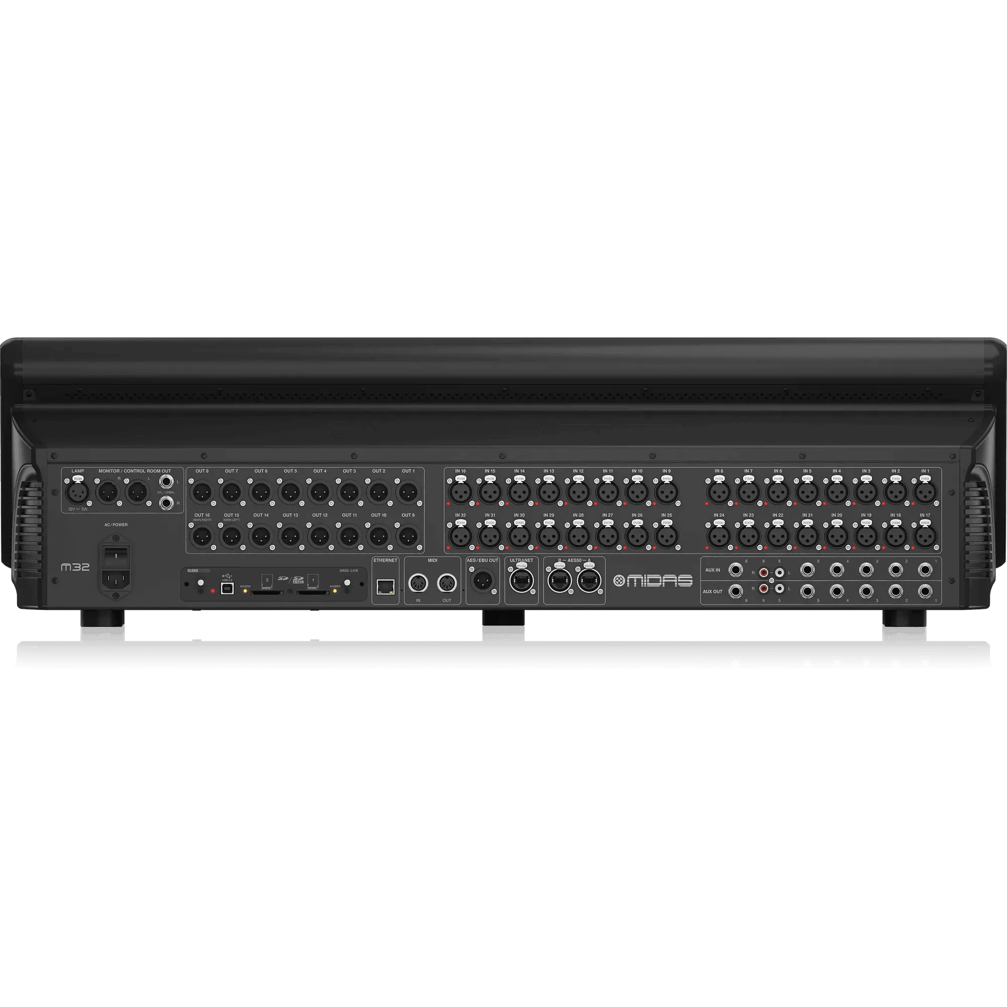 Midas M32 LIVE Digital Console for Live Studio with 40 Input Channels
