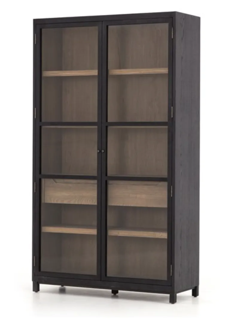 MILLIE CABINET, DRIFTED MATTE BLACK