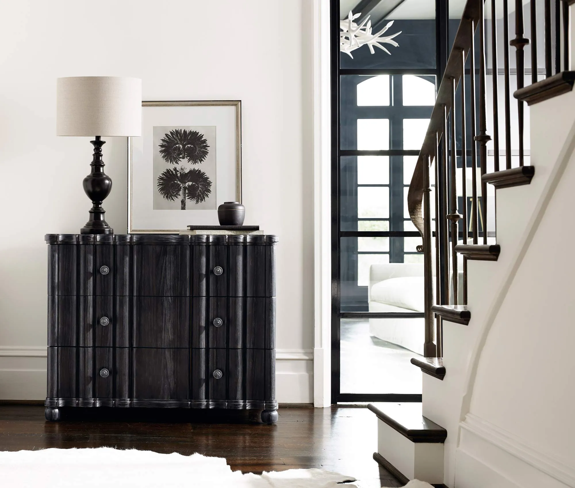 MIRABELLE 3 DRAWER CHEST-EMBER FINISH