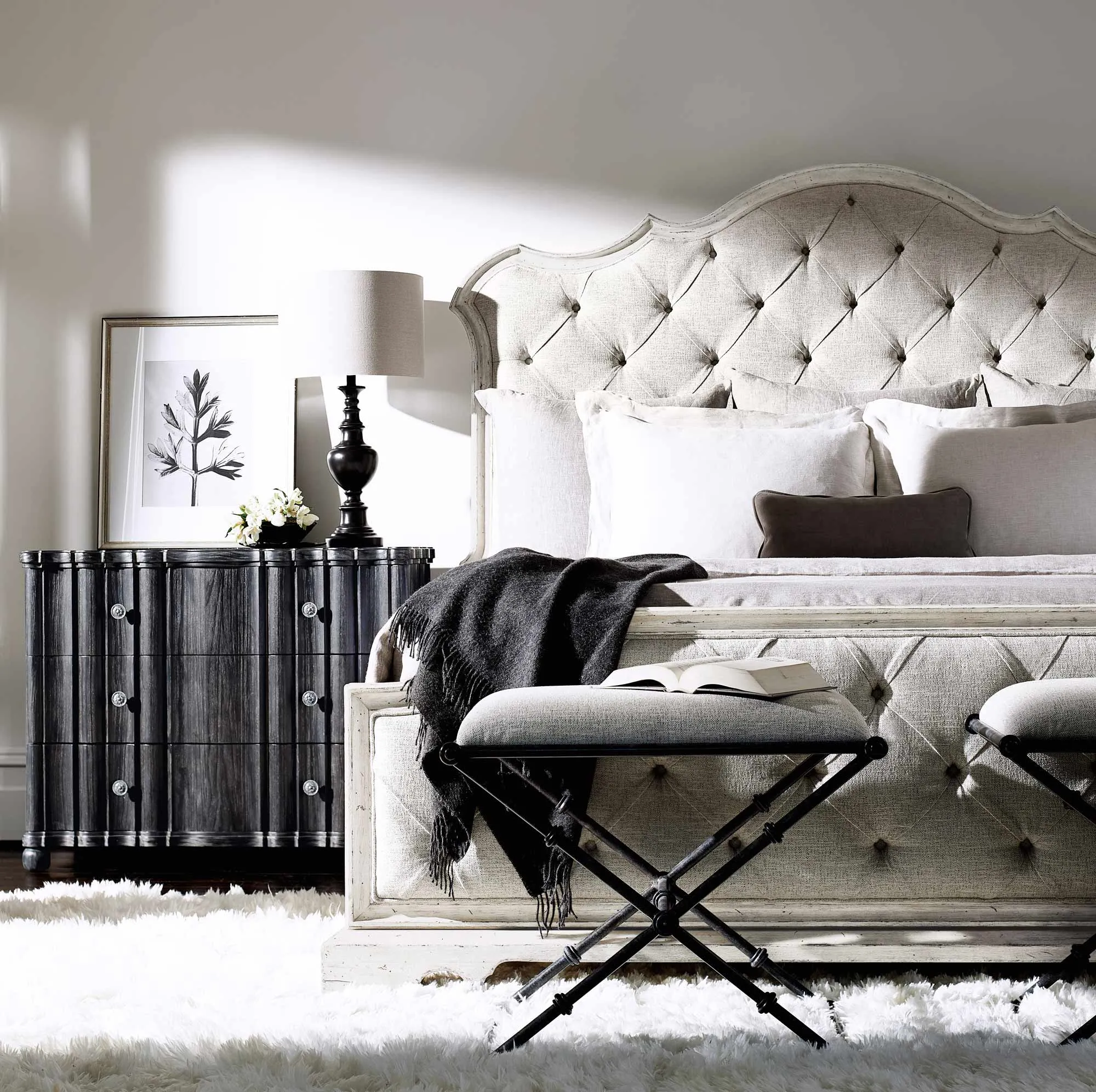 MIRABELLE 3 DRAWER CHEST-EMBER FINISH