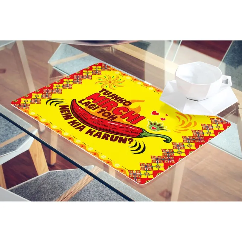 Mirchi Table Matt