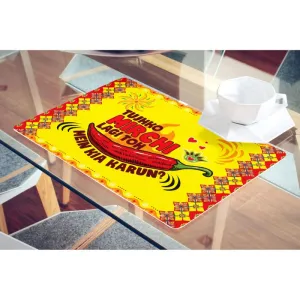 Mirchi Table Matt