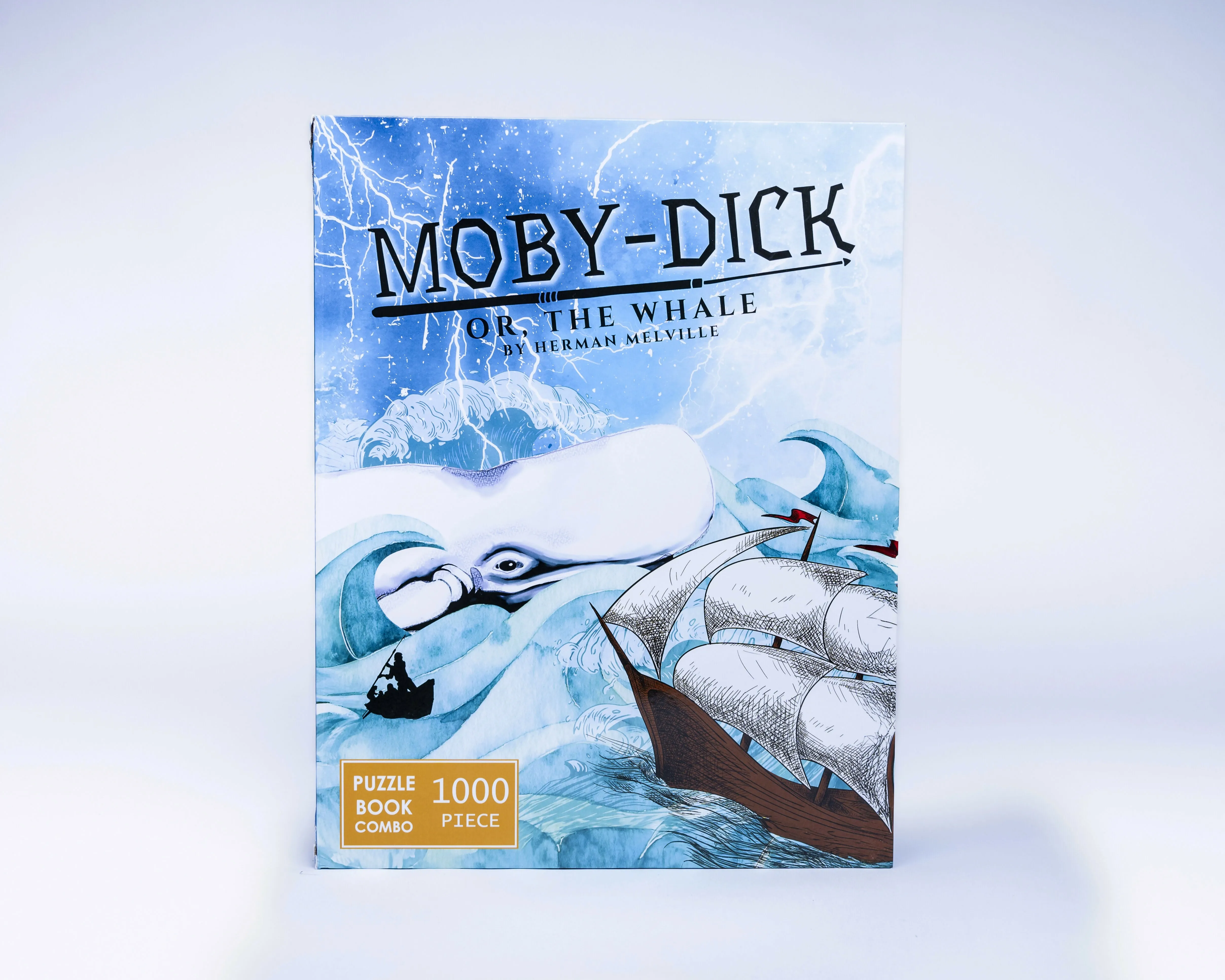 Moby Dick, or The Whale 1000 piece puzzle book combo