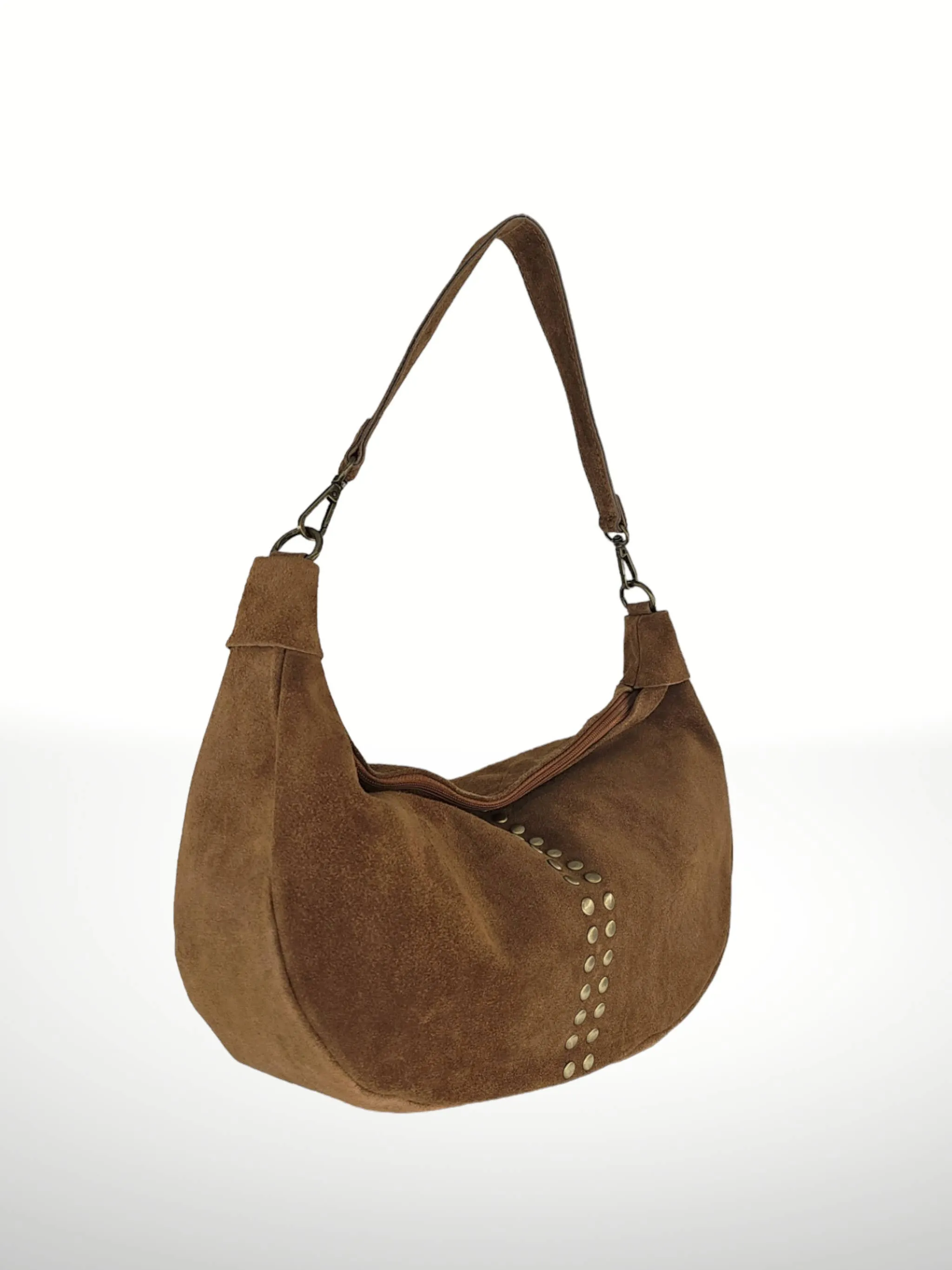 Monica Suede Leather Bag