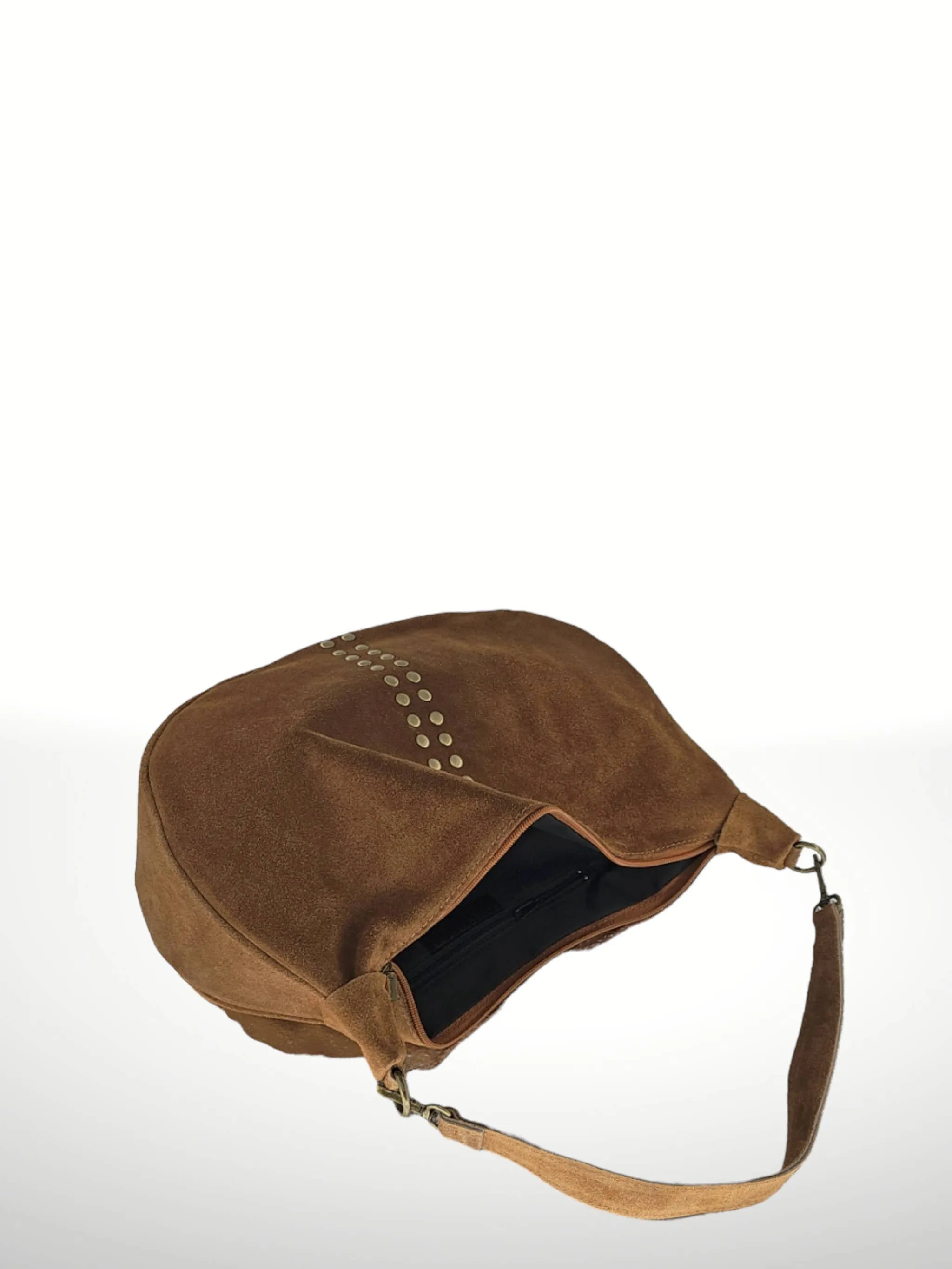 Monica Suede Leather Bag