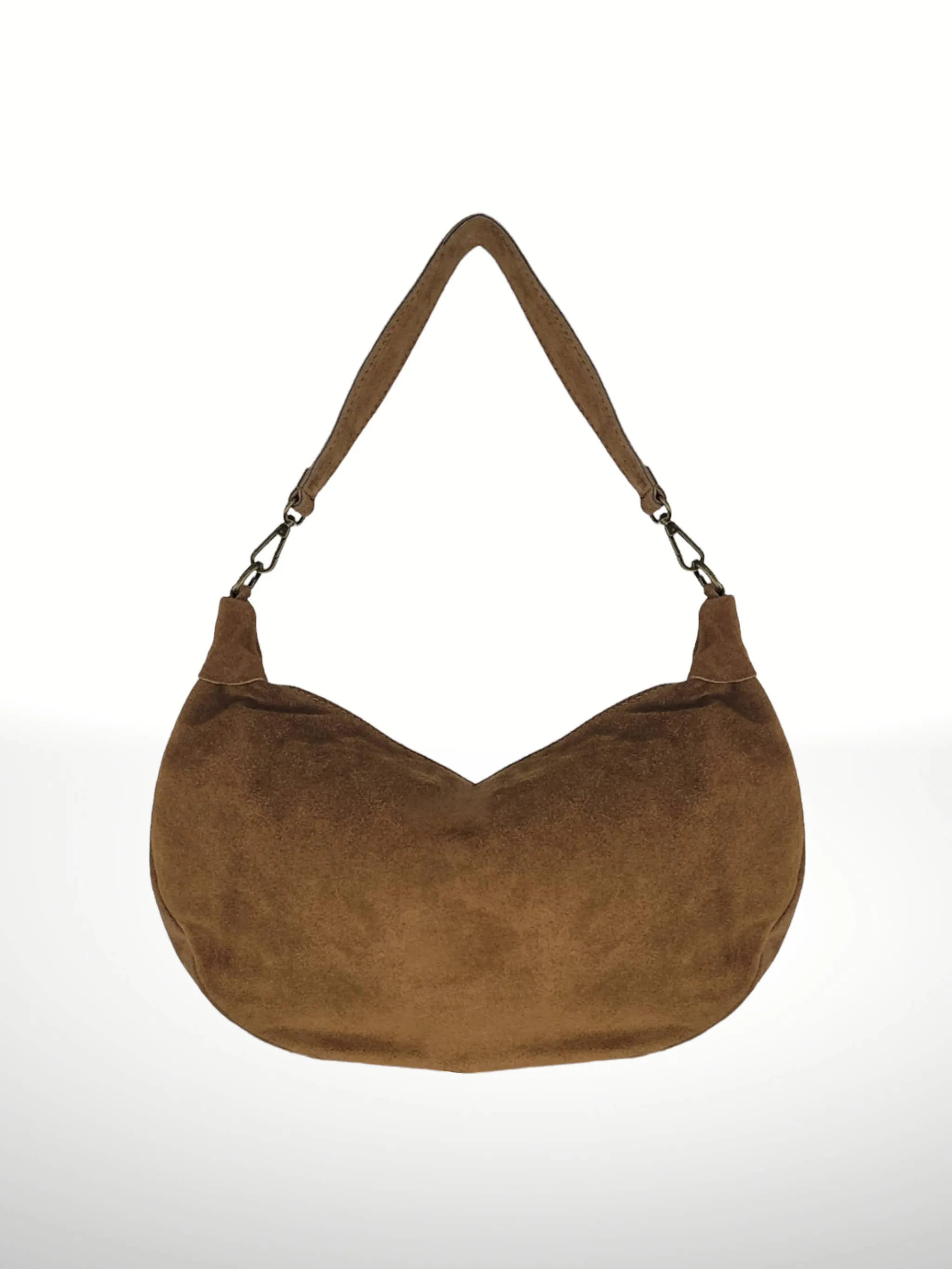 Monica Suede Leather Bag